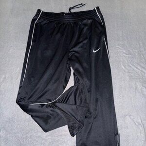 Nike Dri‑Fit Track Pants Men’s XL Black Athletic Training Running Warm Up